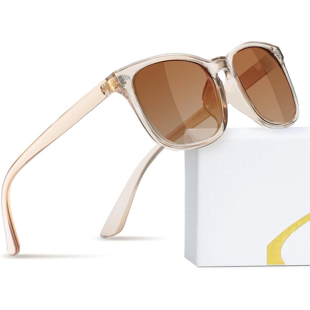 Women Classic Trendy Sun Glasses with 100% UV Protection Polarized Sunglasses